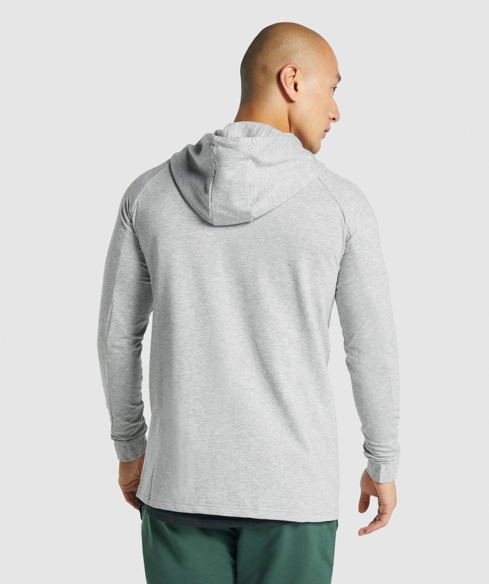 Critical 2.0 Zip Up Hoodie in Light Grey Marl - view 2