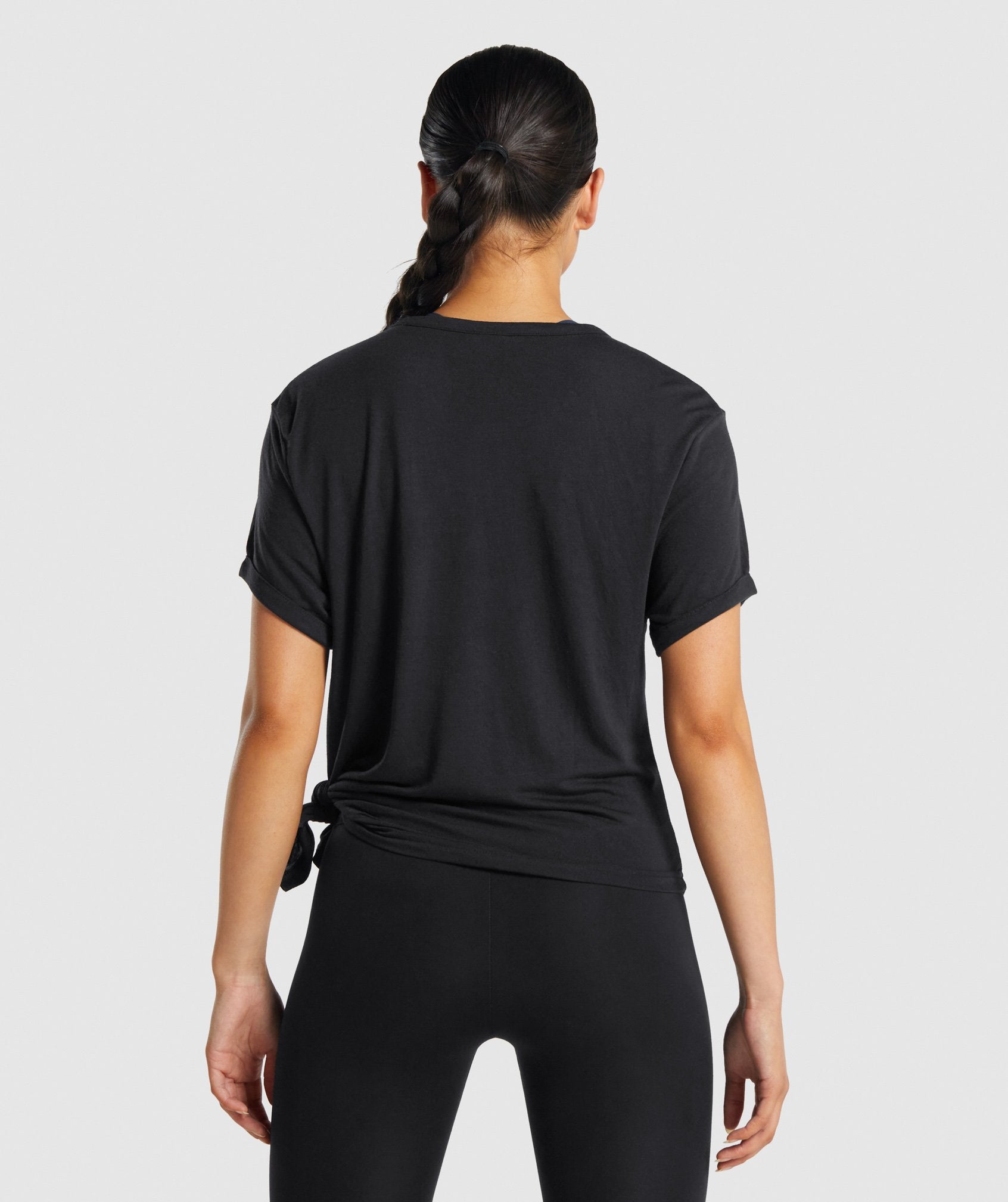 Essential T-Shirt in Black - view 2