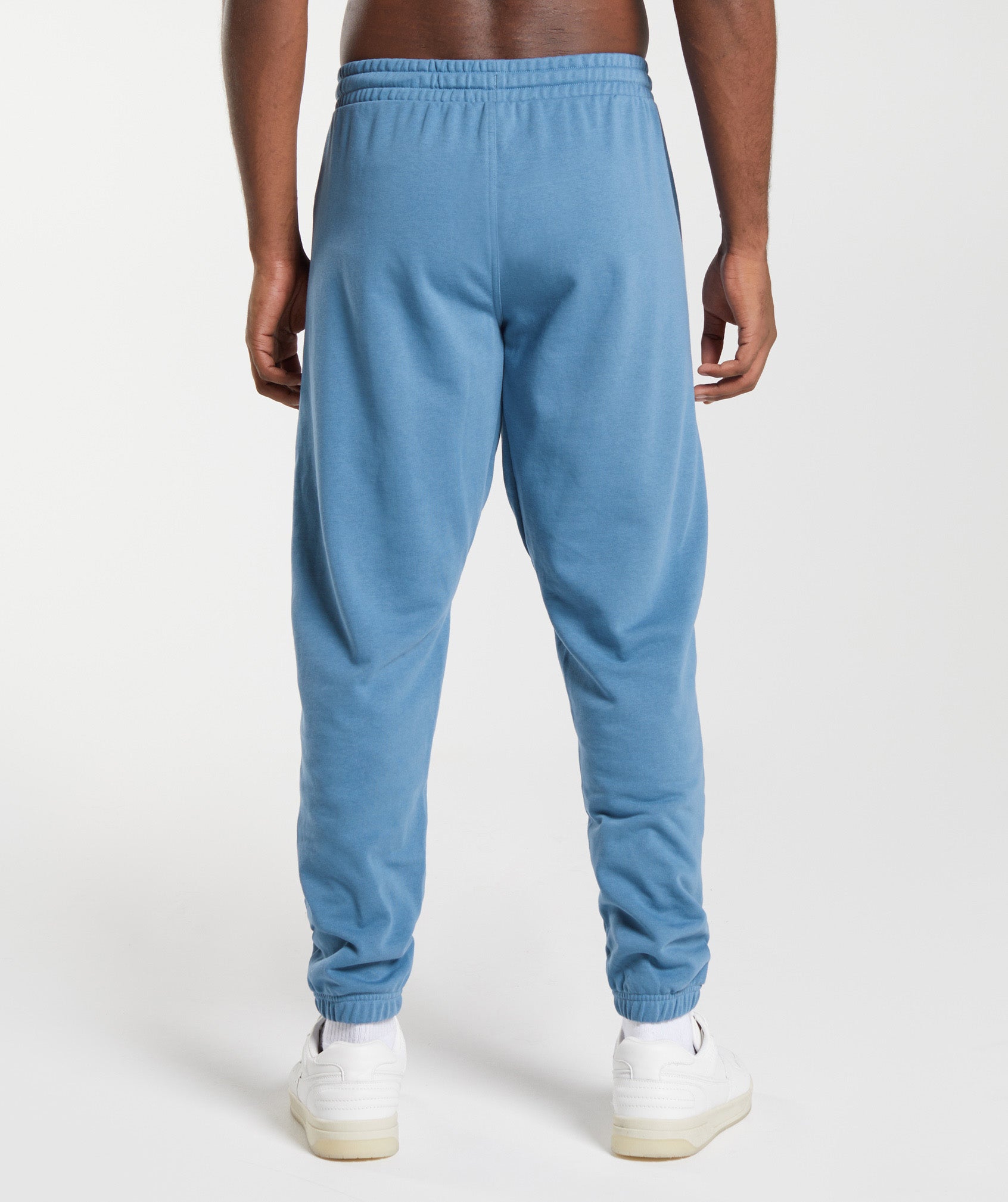 Essential Oversized Joggers in Denim Blue - view 2