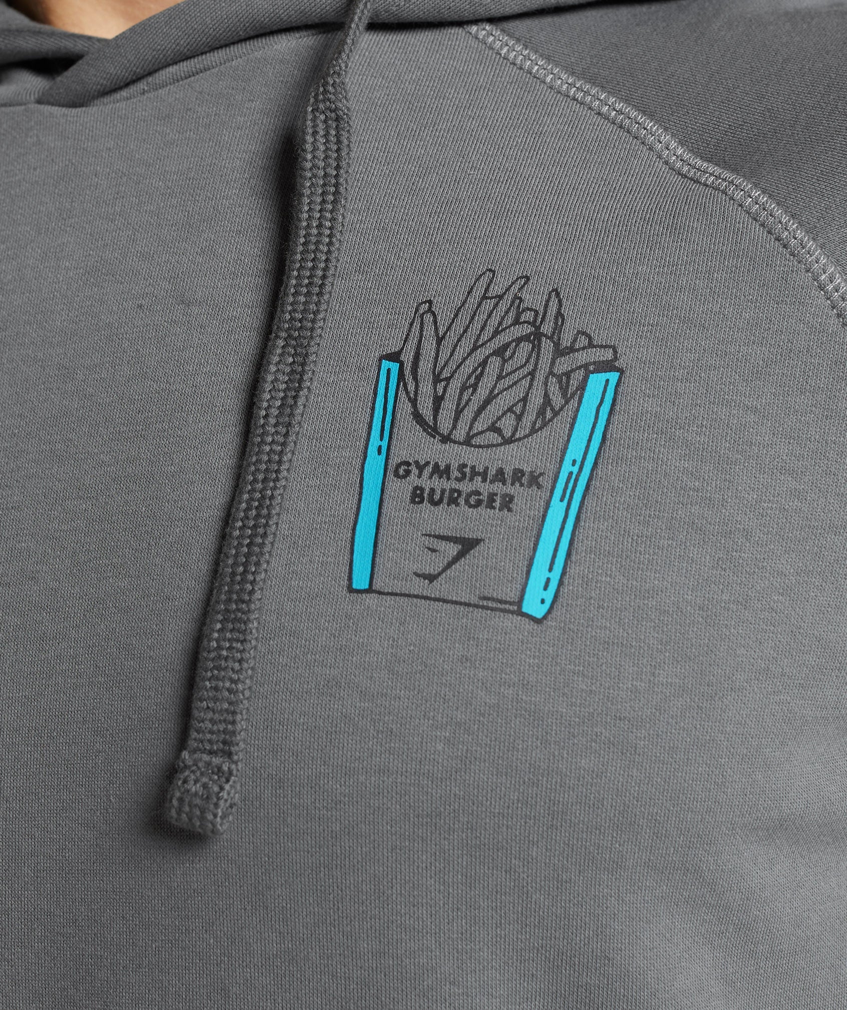 Diner Hoodie in Charcoal - view 4