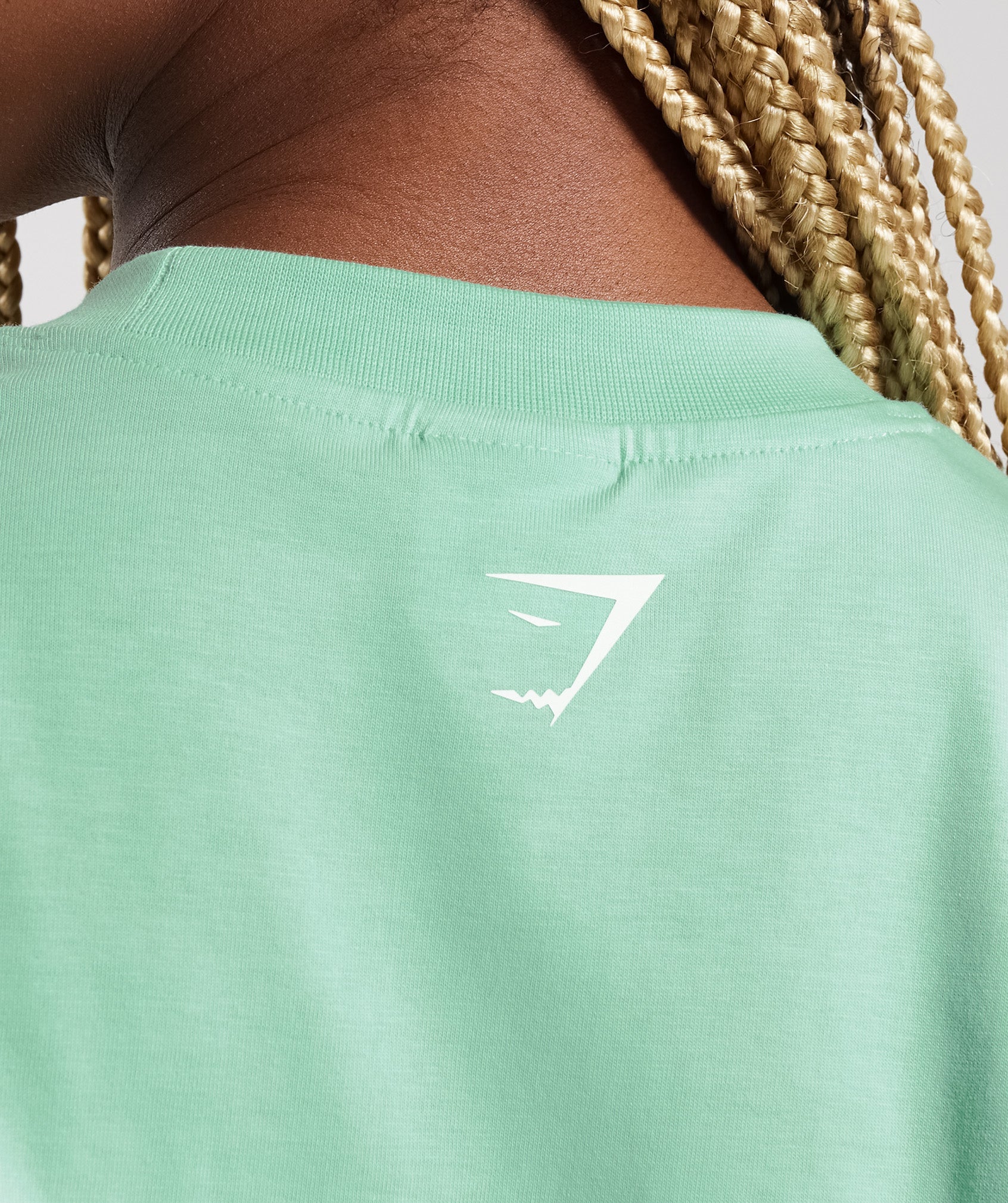 No Weighting Oversized T-Shirt in Pastel Green - view 3
