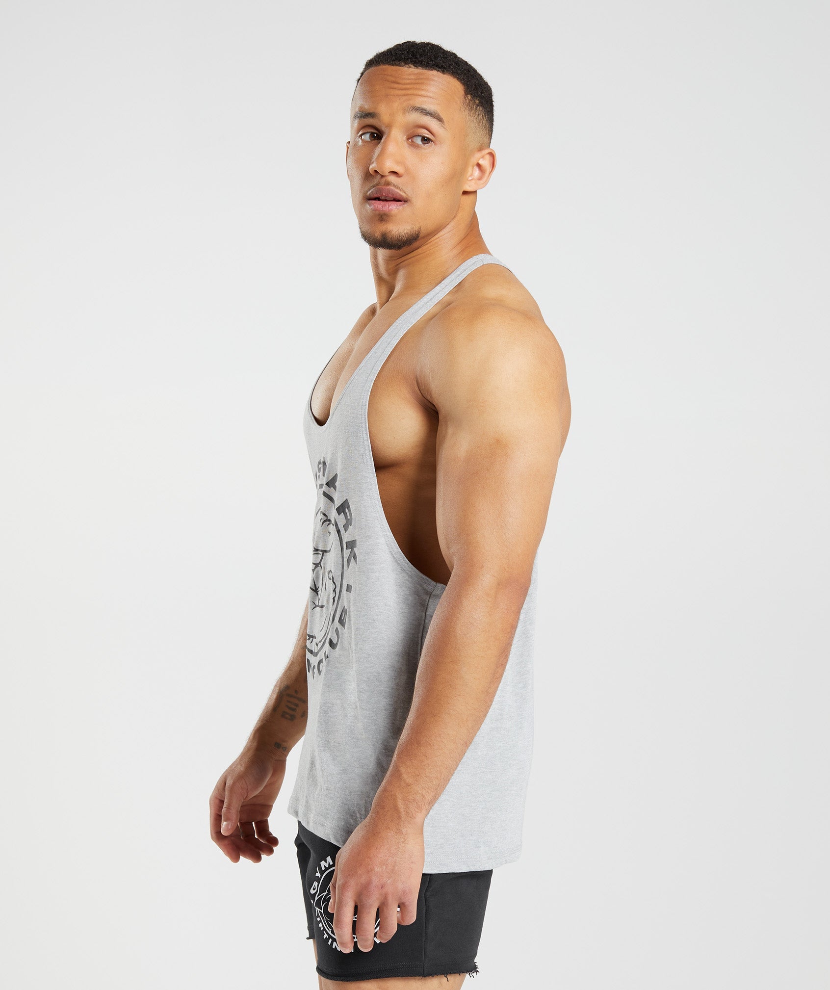 Legacy Stringer in Light Grey Core Marl