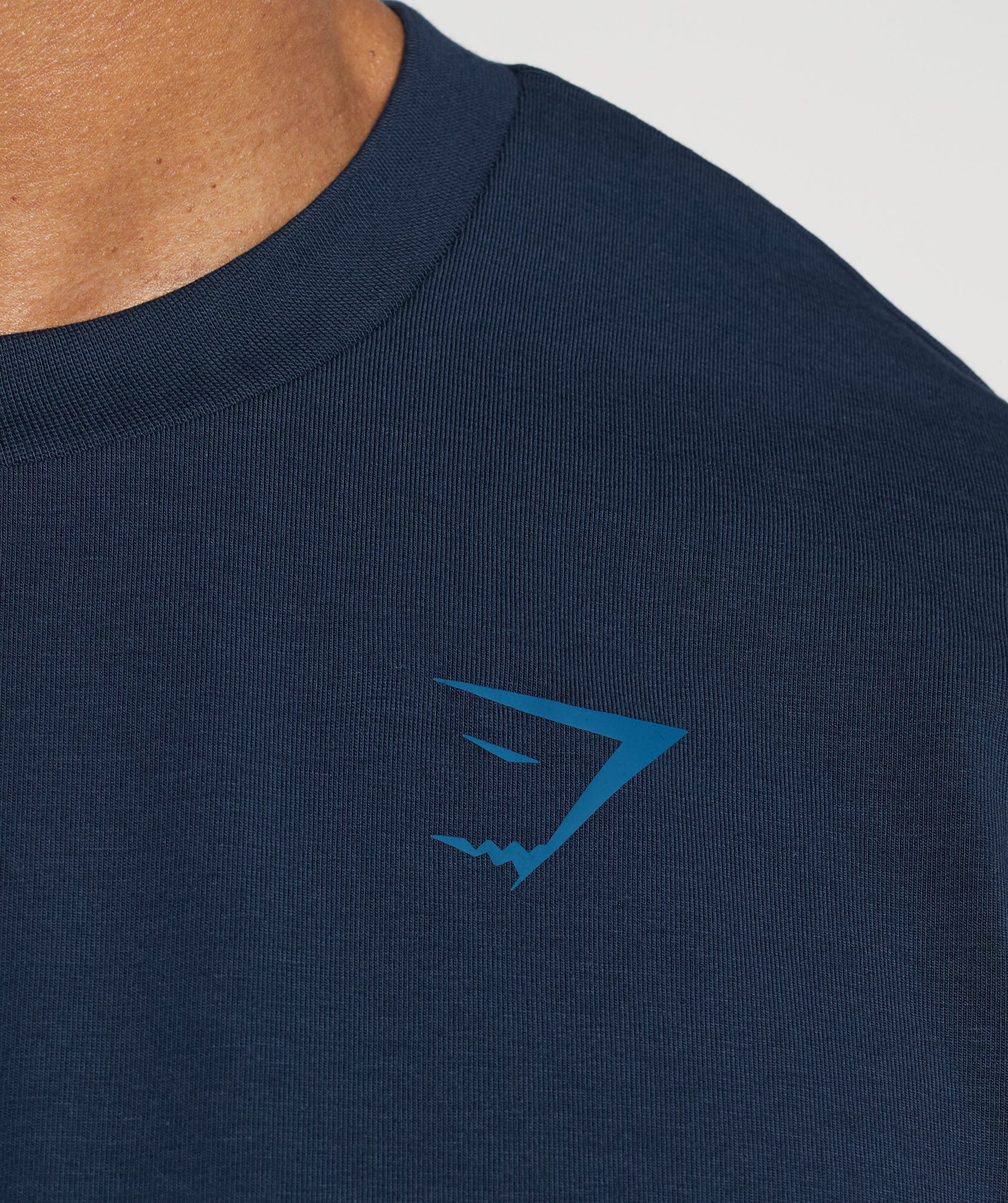 Oversized Sharkhead T-Shirt in Navy - view 3