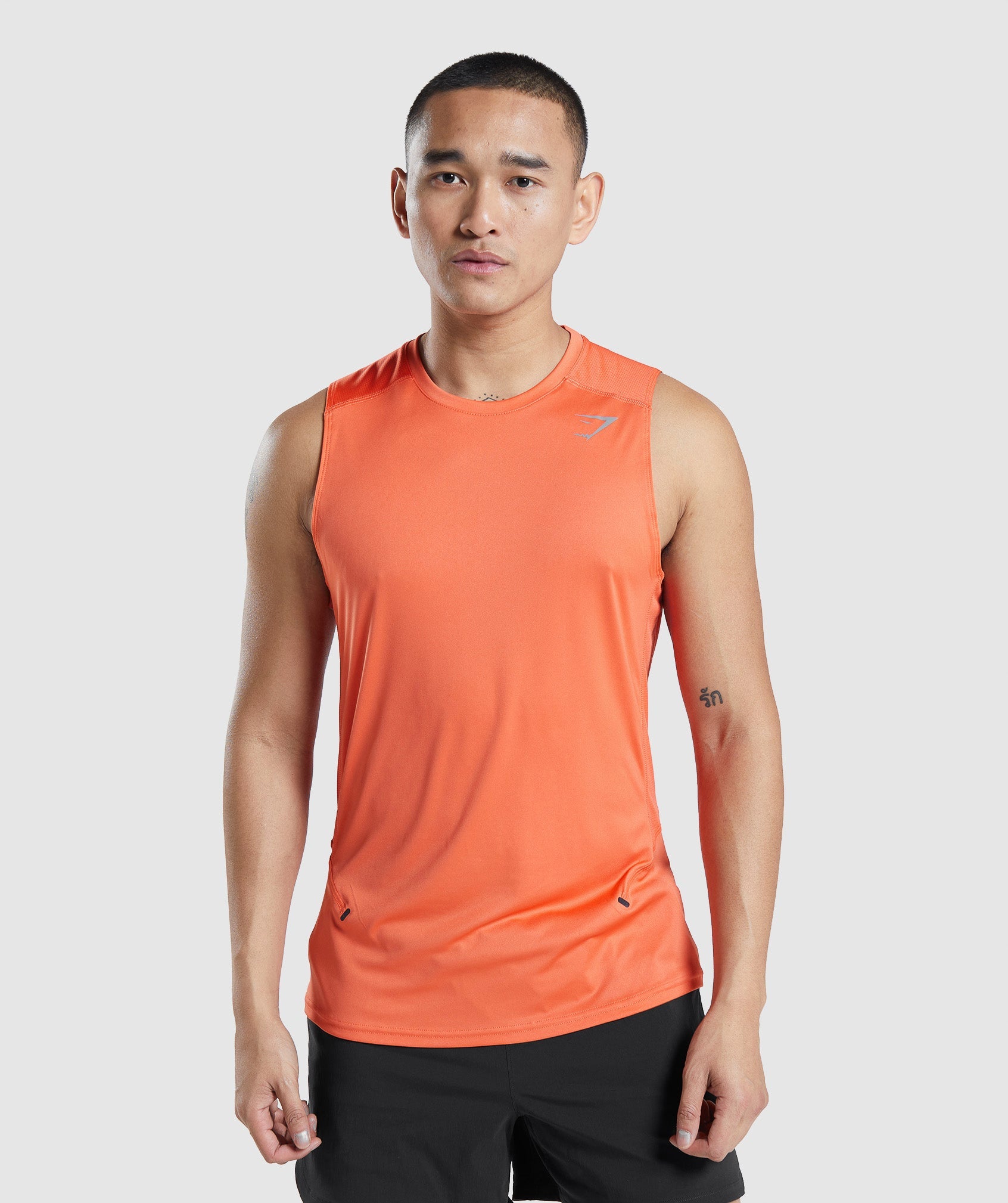 Speed Evolve Tank in Papaya Orange - view 1