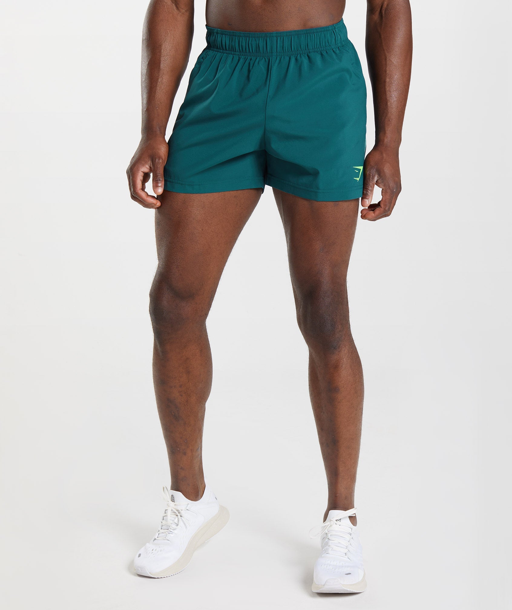 Sport 5" Shorts in Winter Teal/Slate Blue - view 1