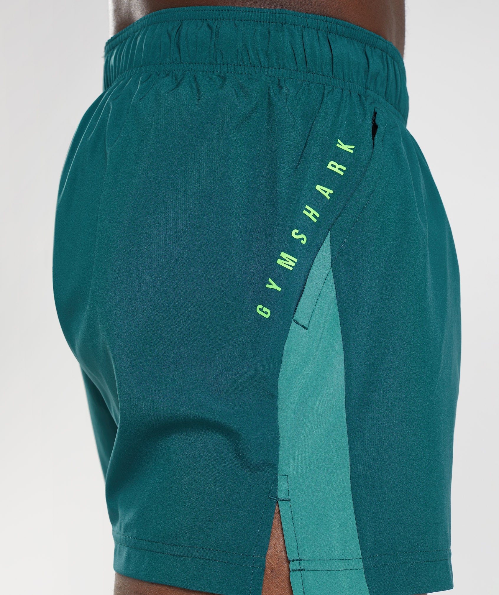 Sport 5" Shorts in Winter Teal/Slate Blue - view 6