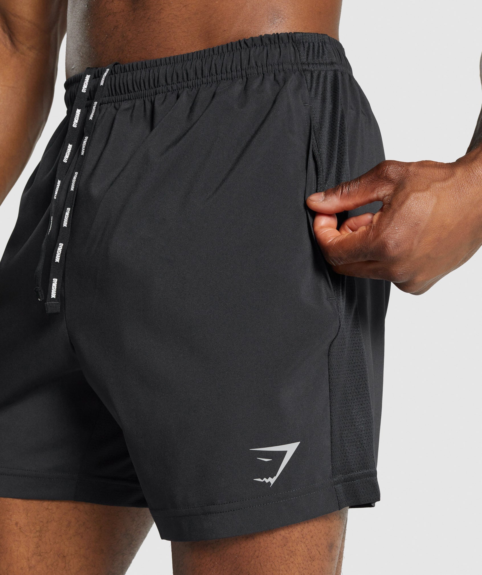 Sport Shorts in Black - view 5