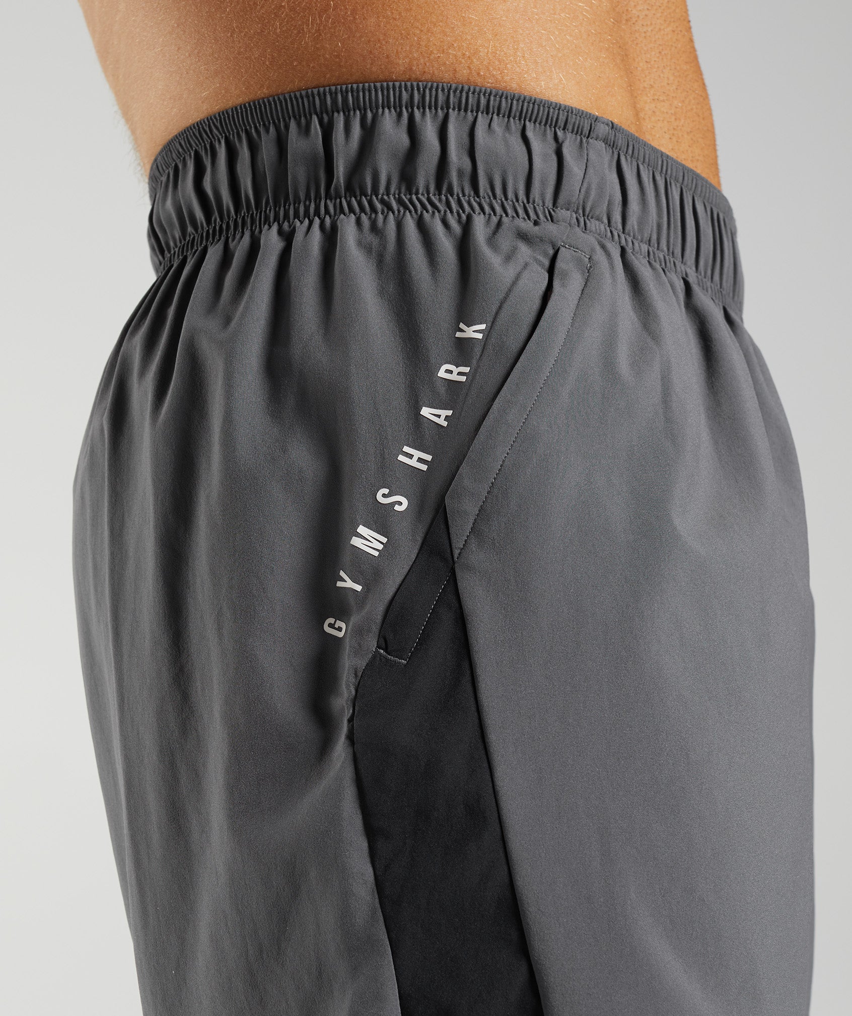 Sport Shorts in Silhouette Grey/Black - view 6