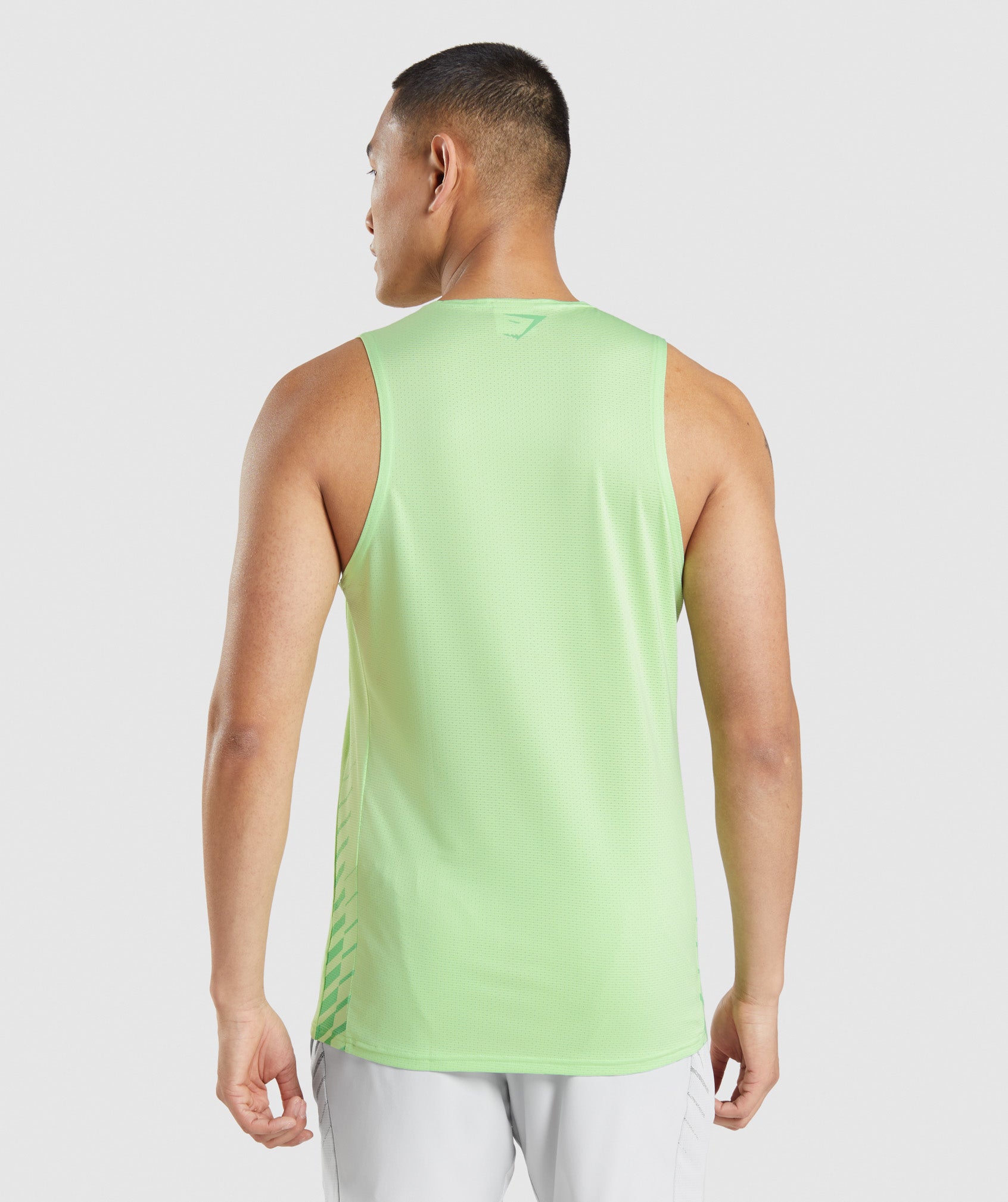 Sport Stripe Tank in Bali Green - view 2