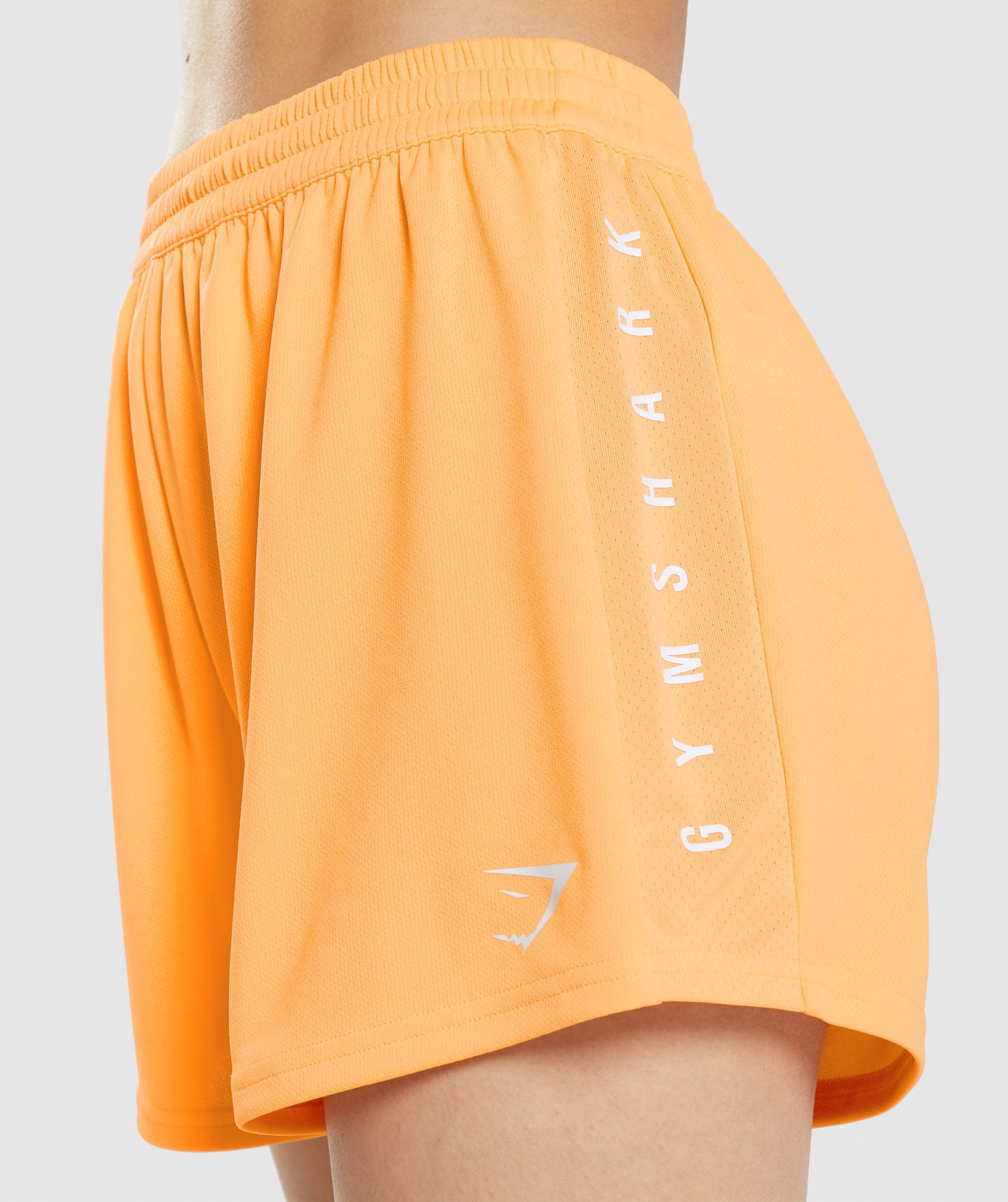 Sport Loose Shorts in Apricot Orange - view 5