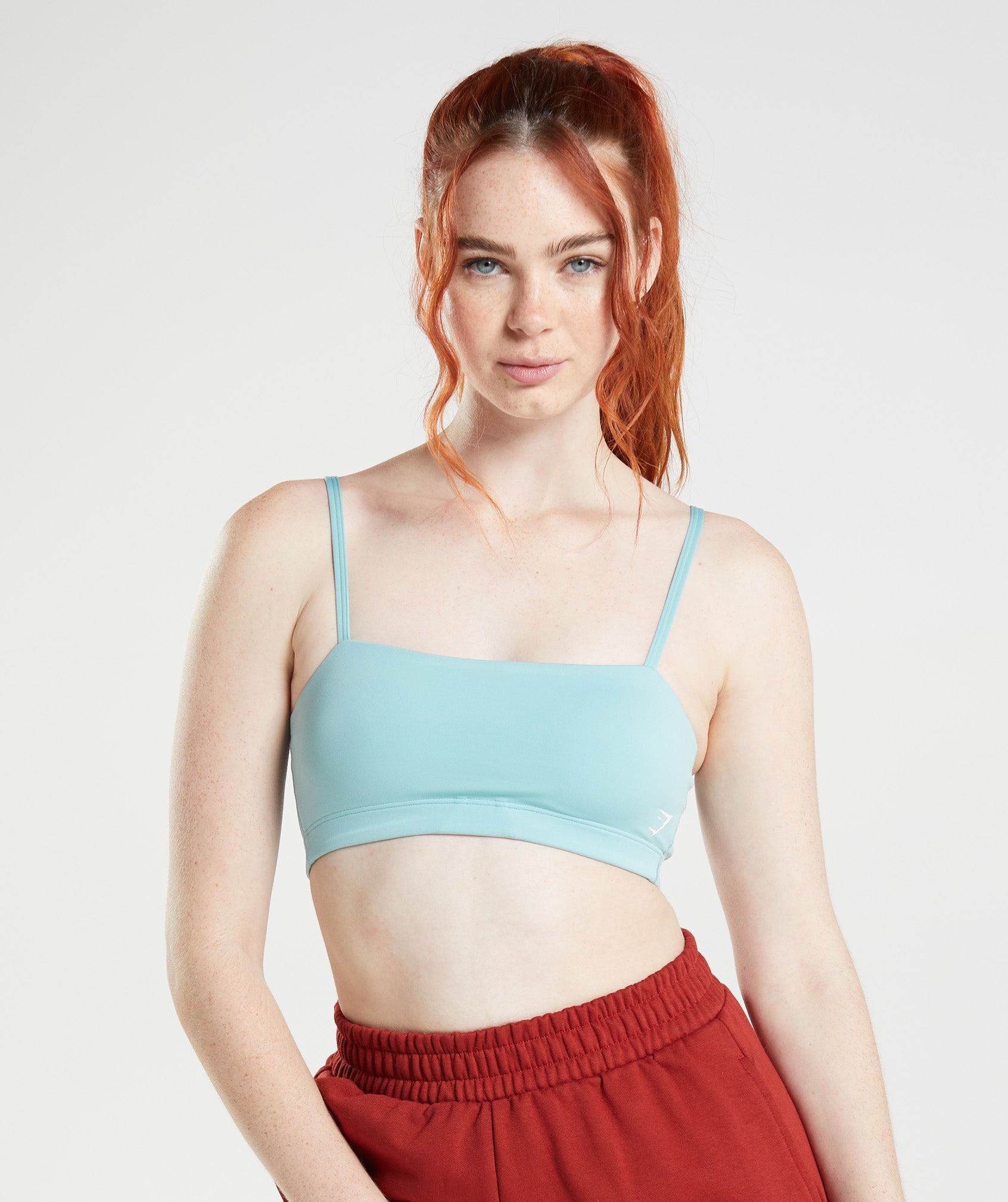 Bandeau Sports Bra dans Pearl Blueest en rupture de stock