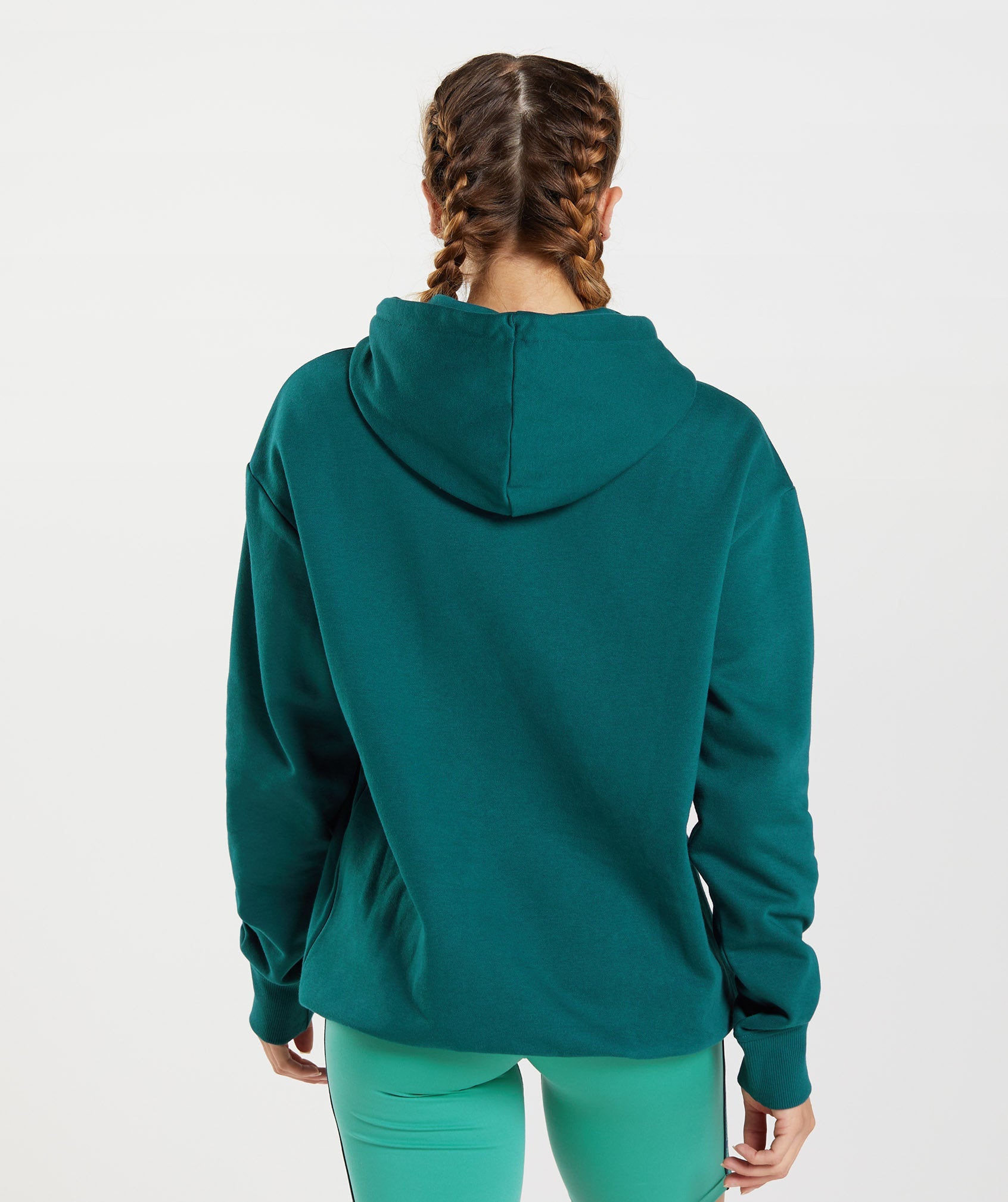 Training Oversized Hoodie in Winter Teal - view 2