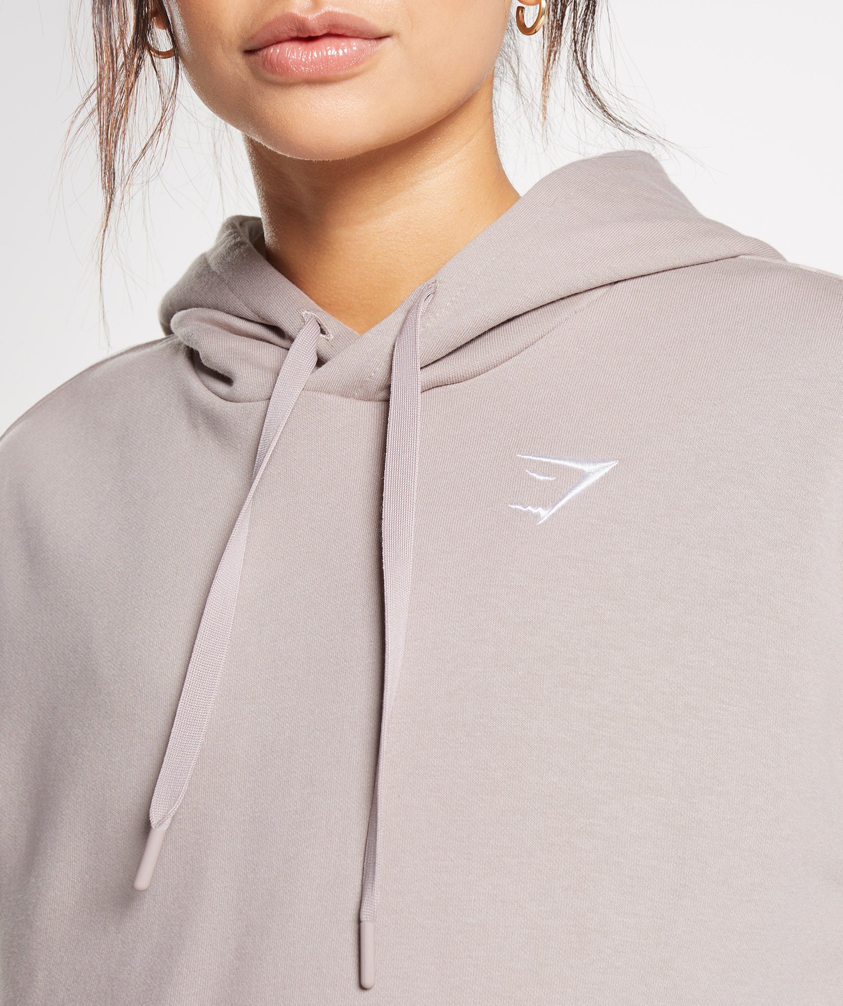 Training Oversized Hoodie in Modern Blush Pink - view 3