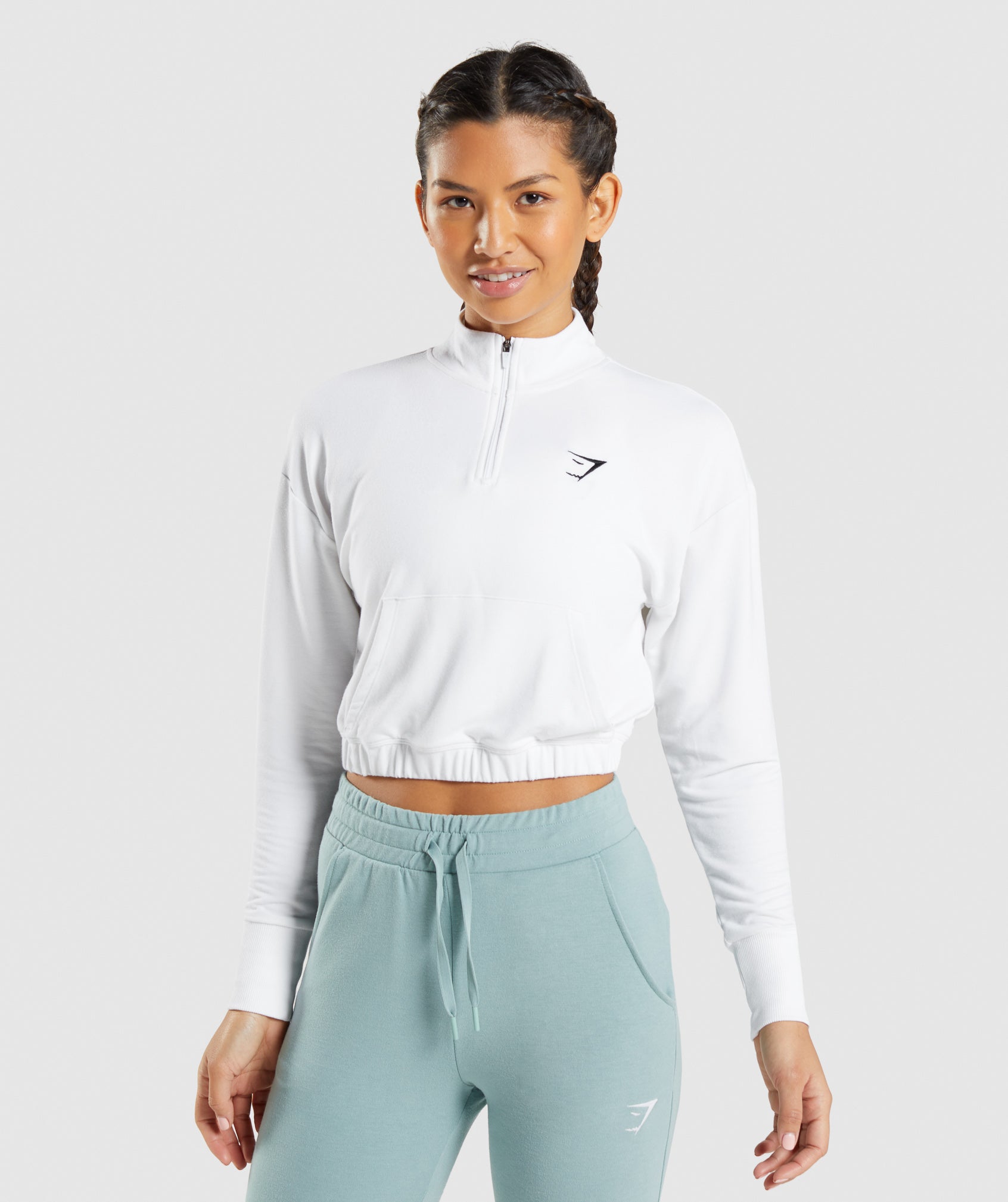 Training Pippa Pullover in White - view 1