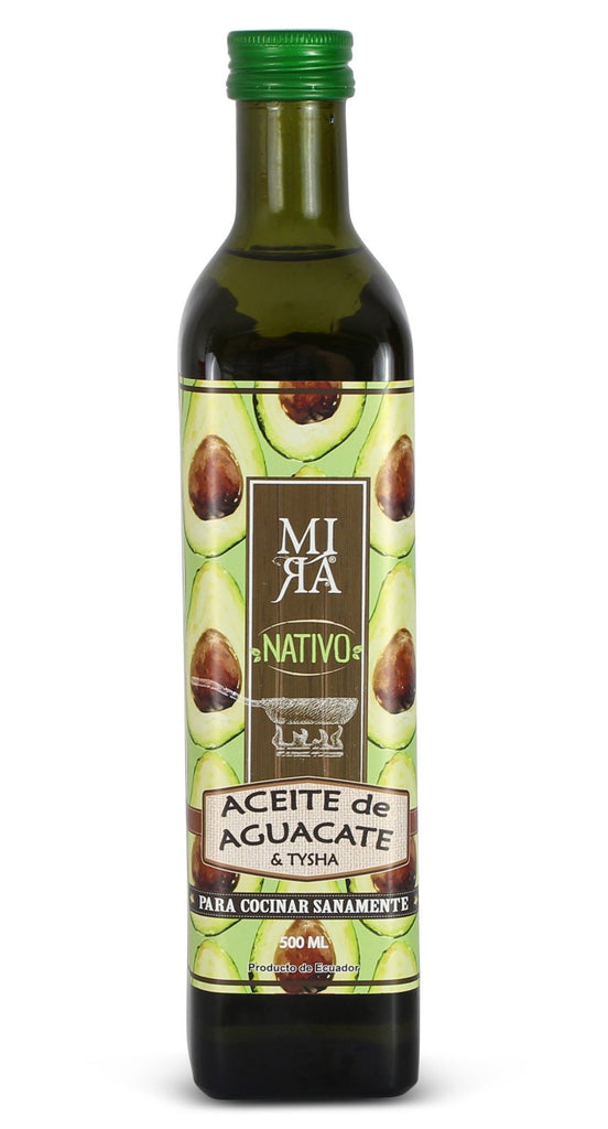 Mira Aceite De Aguacate Y Tysha Avocado Oil With Tysha 500 Ml