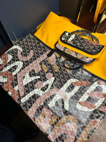 Shop GOYARD Monogram Casual Style Canvas Street Style Leather by  mimiparfait