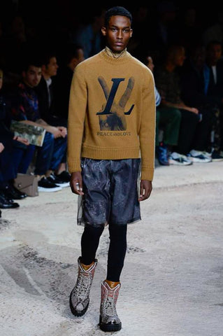 Louis Vuitton Men's Fall Winter 2018, fashion boot, footwear, Louis Vuitton