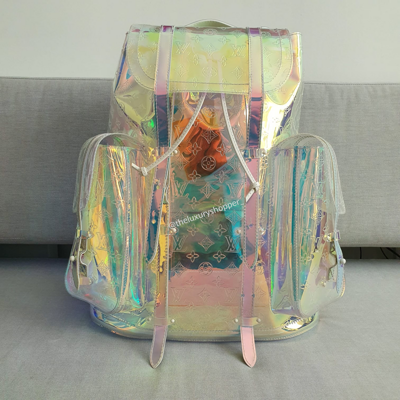 Louis Vuitton Christopher Prism Backpack Iridescent Virgil Abloh – The Luxury Shopper