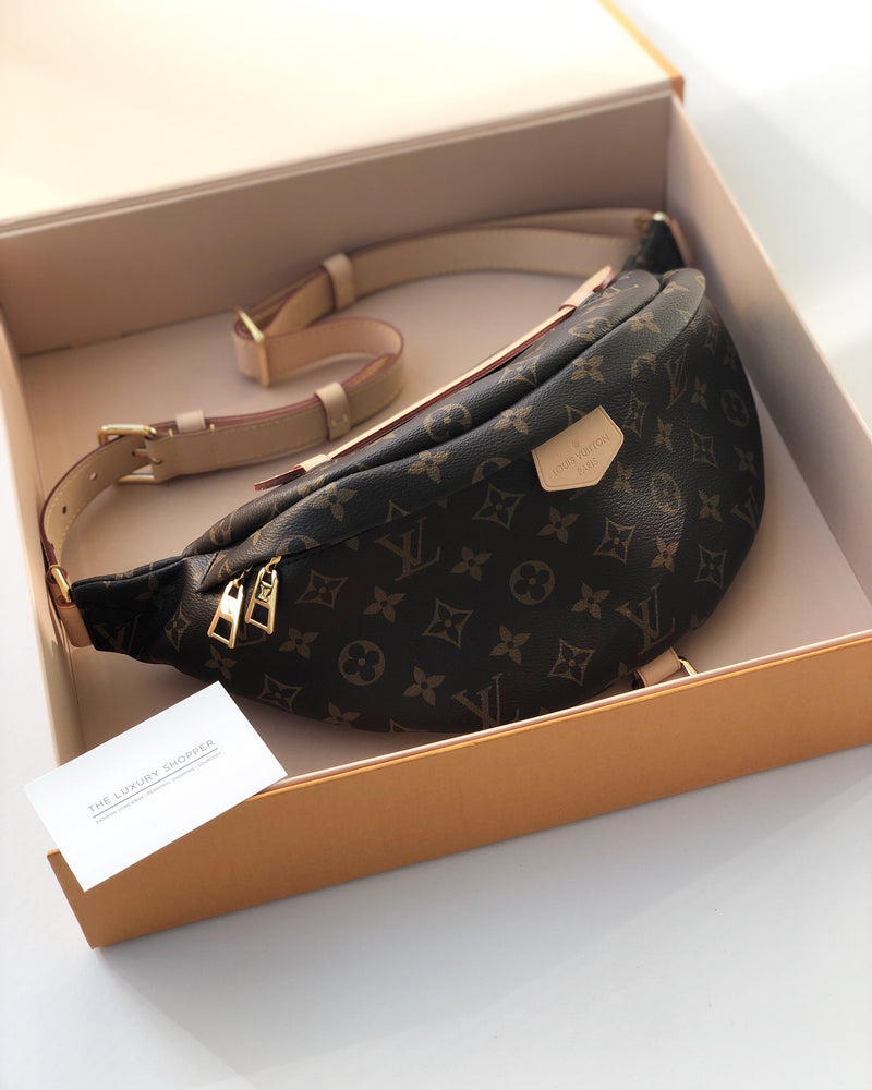 Louis Vuitton Bumbag Fanny Pack Monogram Brown The Luxury Shopper