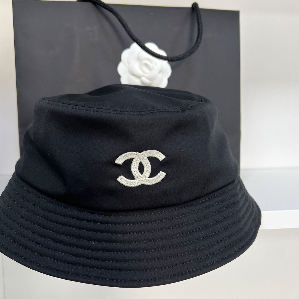 Chanel CC Bucket Hat Black – The Luxury Shopper