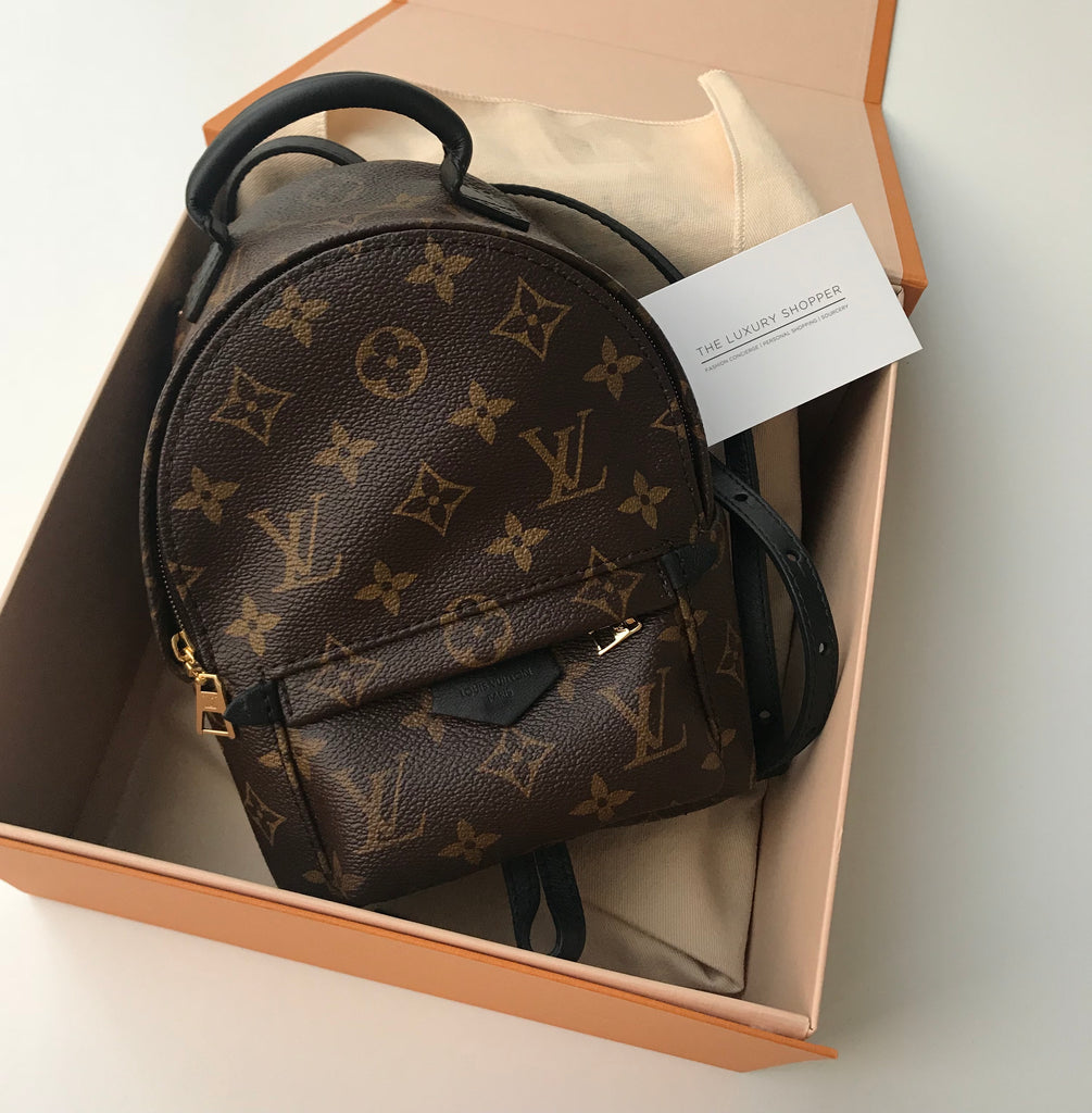 Louis Vuitton Palm Springs Mini Backpack  Tailored Styling