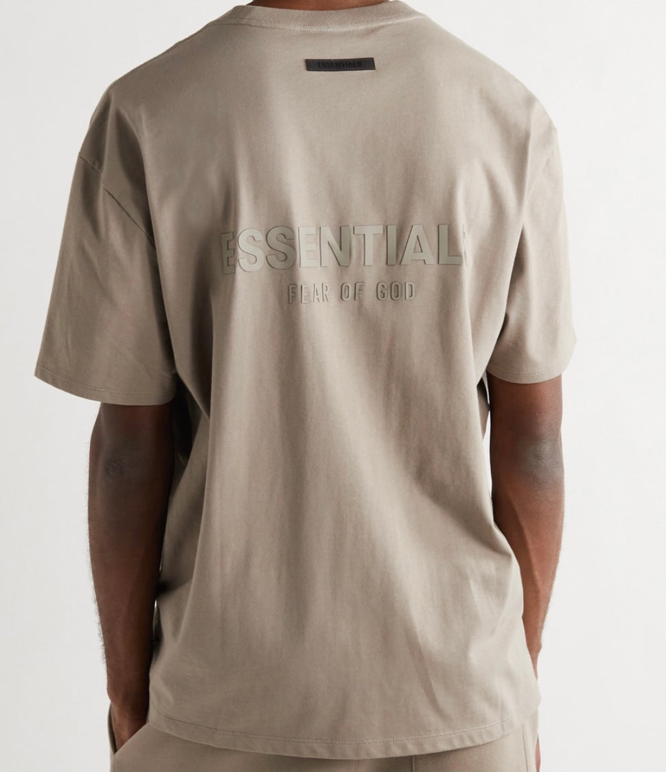 Fear Of God ESSENTIALS Jersey T-Shirt Beige – The Luxury Shopper