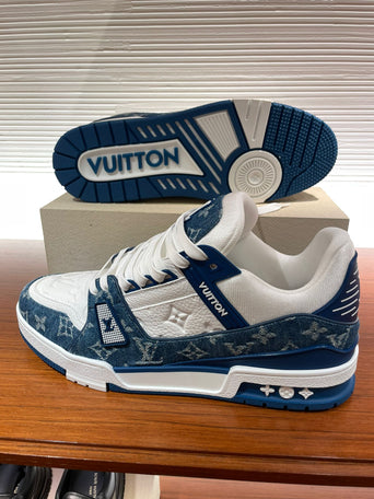 Louis Vuitton Blue Ciel Sneakers