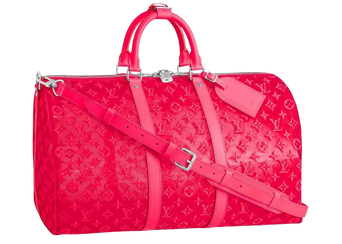 Louis Vuitton Handbag Limited Edition Transparency Mesh 