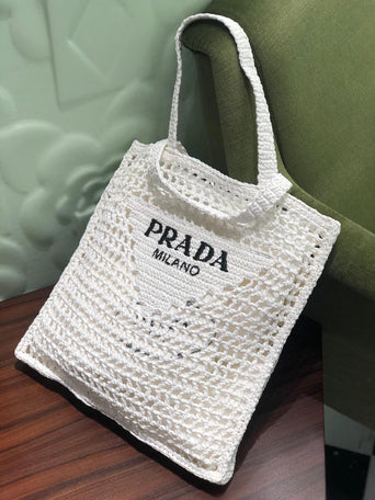 Prada Re-Edition 2005 Raffia Bag (Black) – The Luxury Shopper