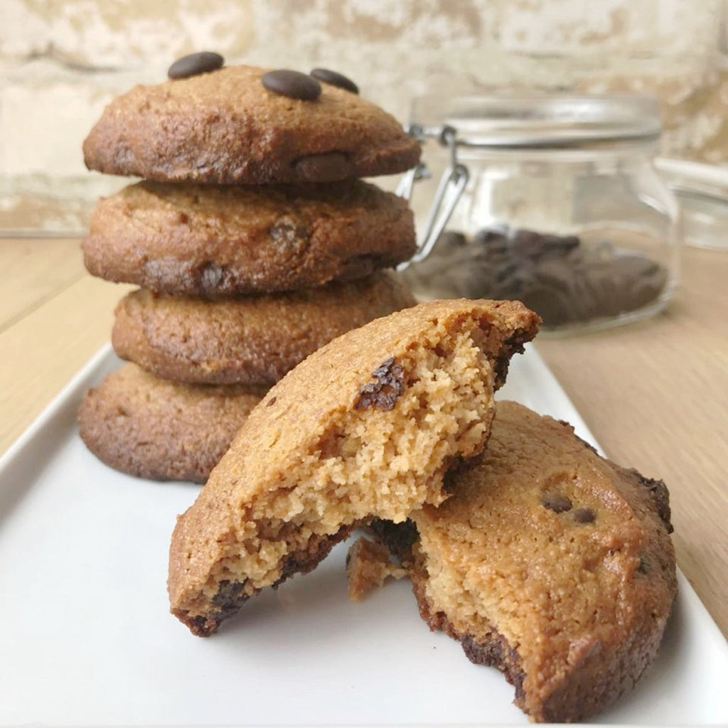 Galletas de Crema de Cacahuate y Chispas de Chocolate – Estado Natural