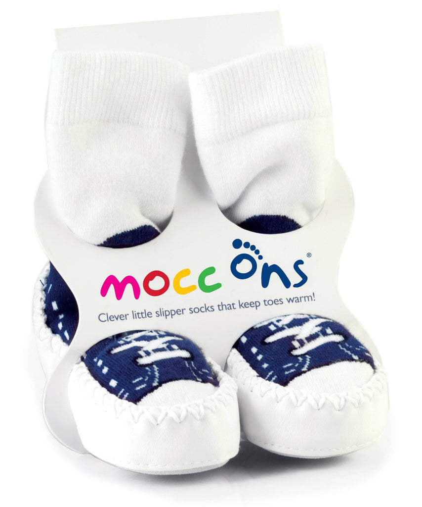 Cute Moccasin Style Slipper Socks 