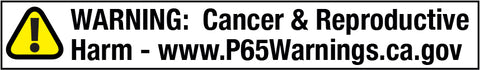 Prop 65 Warning