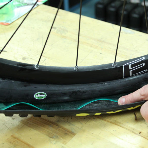 slime bike tire flat protector tube liner
