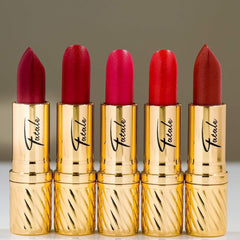 fatale cosmetics lipstick collection in five shades