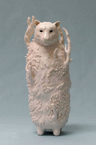 sophie woodrow porcelain ceramicist artist bear figure