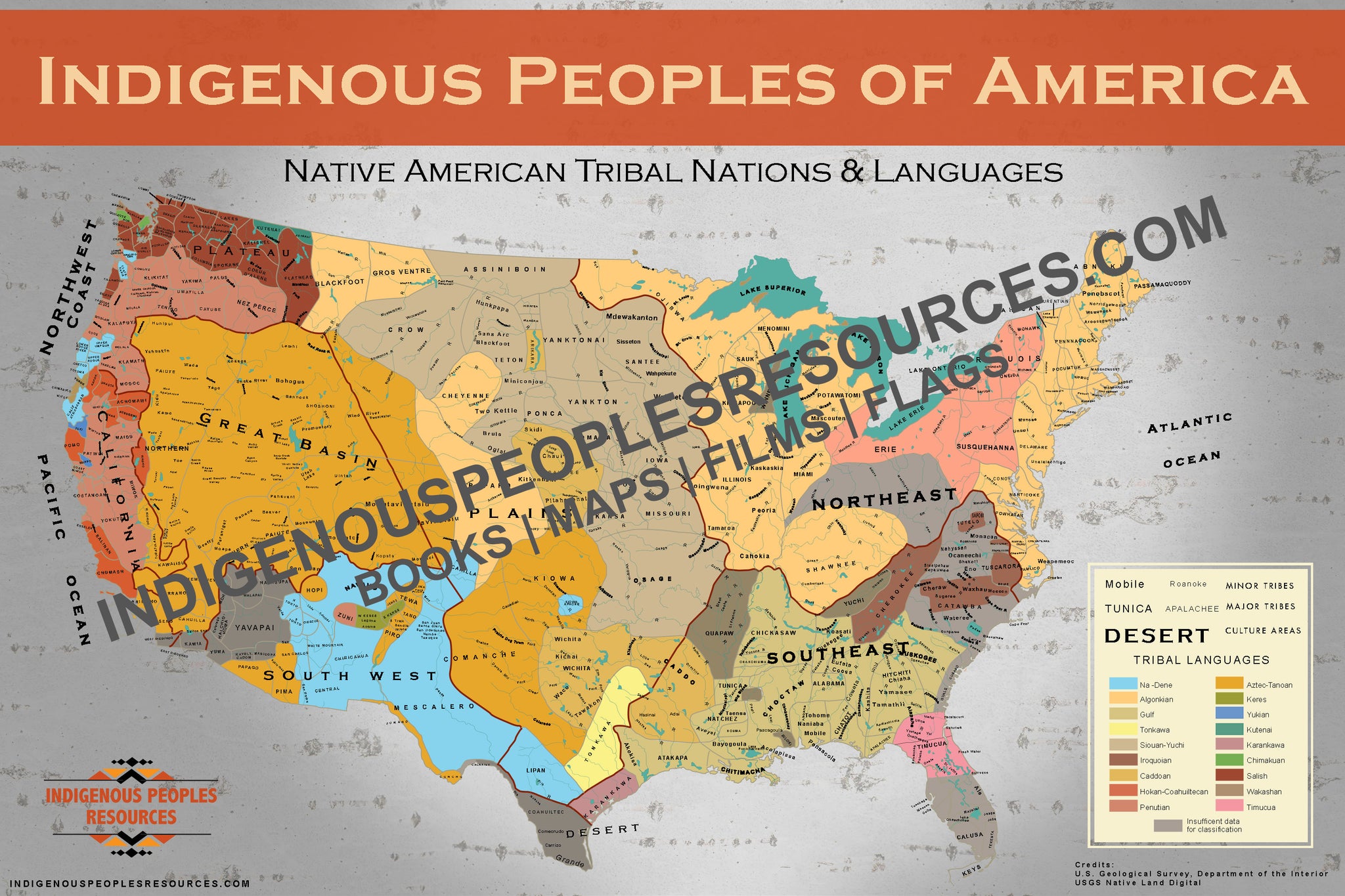 native-american-map-tribal-nations-languages-poster-wall-map