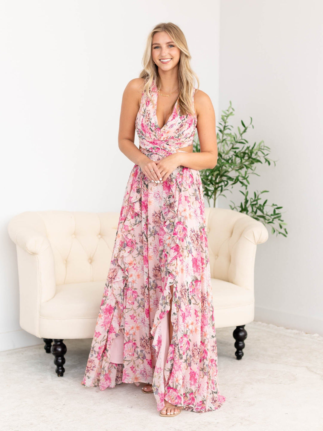 ASTR Floral Noya DressDress