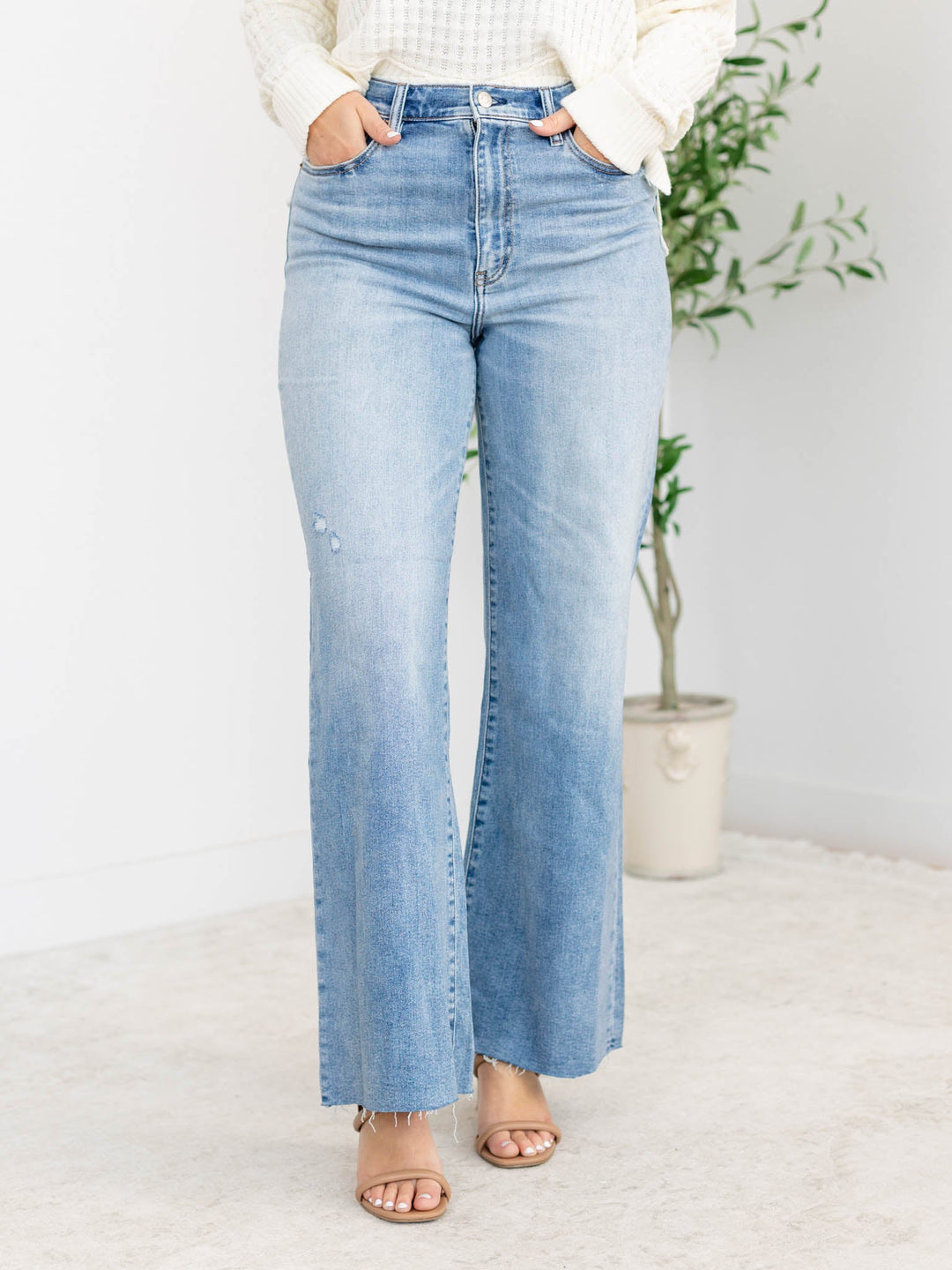 Daze Dance Floor Far Out High Rise Wide LegDenim jeans