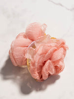 Flower Rose Petal Fabric Detail Hair ClipHair Accessories