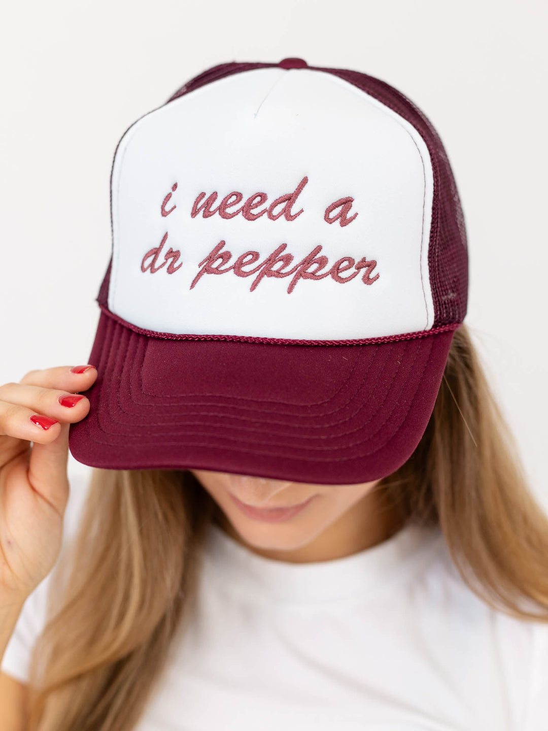 I Need A Dr.Pepper Trucker HatHats