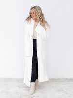 Barefoot Dreams-Barefoot Dreams CozyChic Heathered Detail Robe - Leela and Lavender