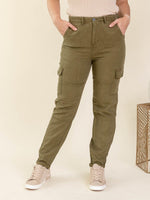 Black Tape-Black Tape Tencel Cargo Pant - Leela and Lavender