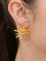 Gold Dipped Starburst StudEarrings