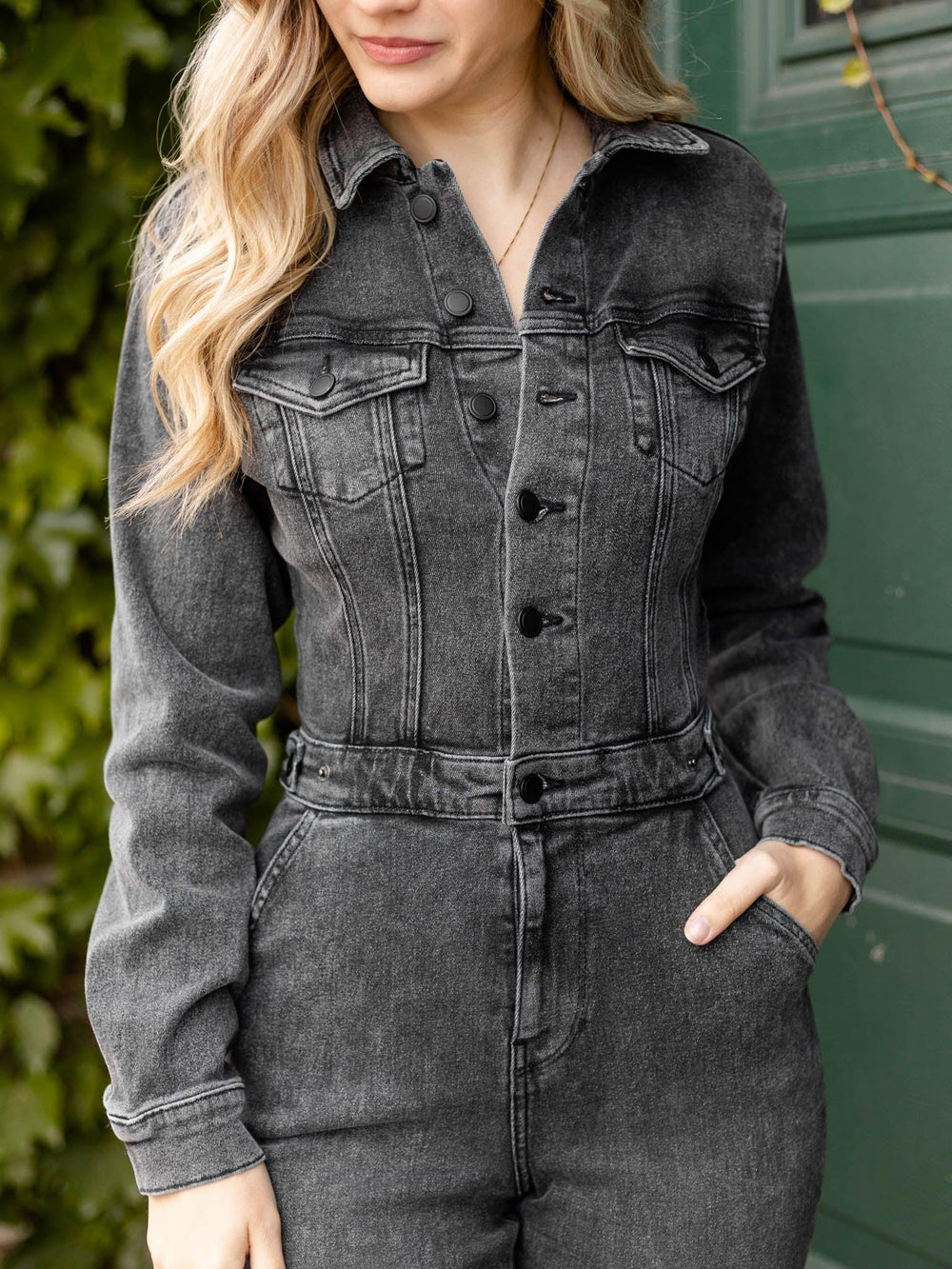 Good American Belted Corset Jumpsuit, Slouchy Denim Is The Update My  Stay-Home Uniform Needed
