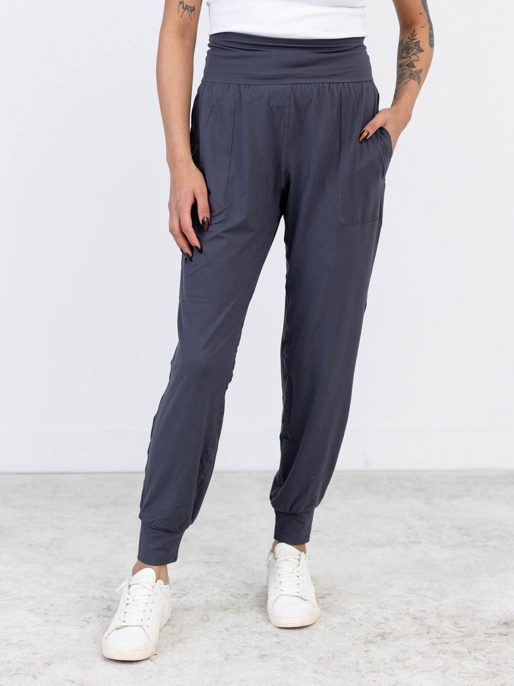 Rae Mode-High Rise Super Soft Jogger - Leela and Lavender