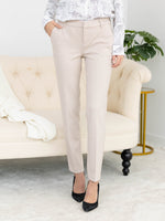 Liverpool-Liverpool Kelsey Trouser - Stone/Tan - Leela and Lavender