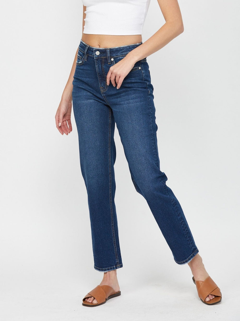 MICA Monfil Super High Rise Straight LegDenim jeans