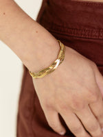 Sweet Cherry Sky-Twist Gold Plated Bracelet - Leela and Lavender