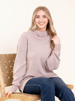 Varley-Varley Modena Long Line Sweat - Leela and Lavender