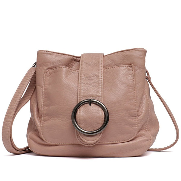 mushroom leather bag